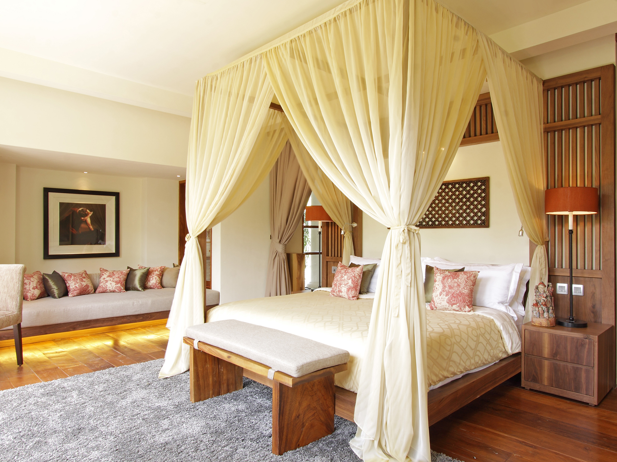8. Villa Sarasvati - Master bedroom - Dea Villas - Villa Sarasvati, Canggu, Bali